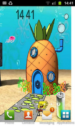 Spongebob live wallpaper