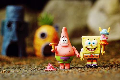 Figurines Bob et Patrick